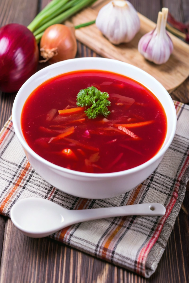 Velouté froid de betteraves : Recette fraîcheur & gourmande ! 🍵❤️