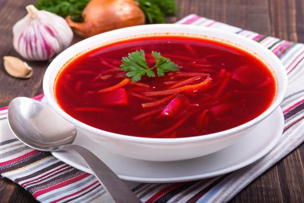 Velouté froid de betteraves