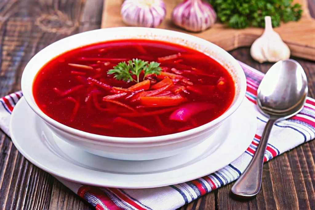 Velouté froid de betteraves