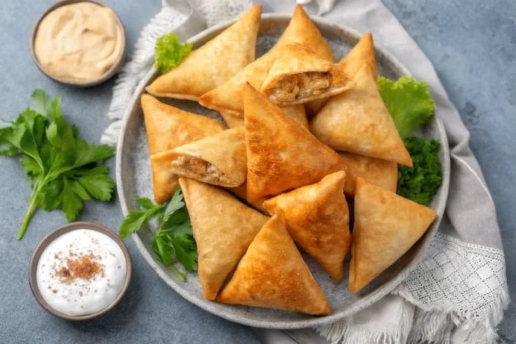 Bricks à la viande hachée au Airfryer