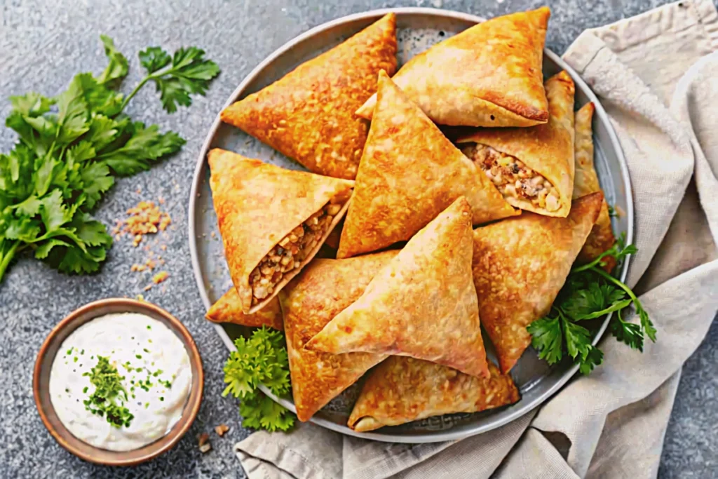 Bricks à la viande hachée au Airfryer