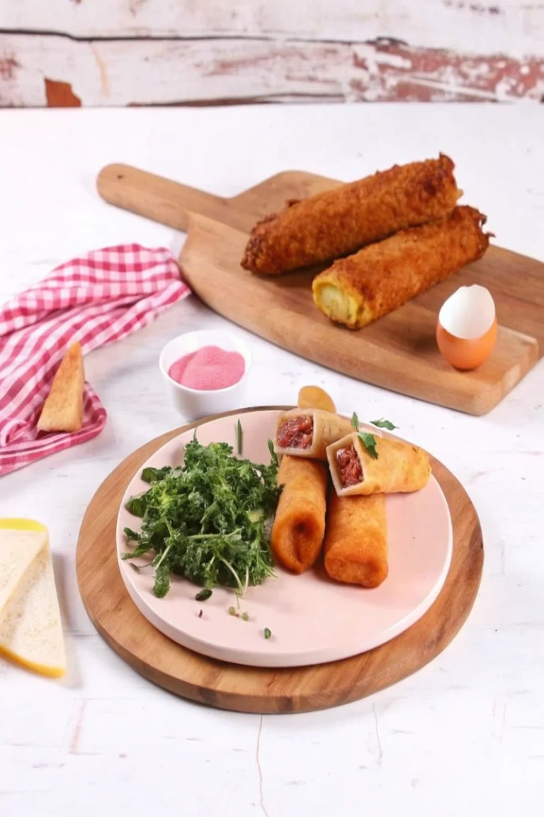 Brioche perdue salée et roulée au jambon