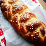 Brioche tressée pour le petit déjeuner