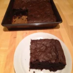 Brownies au beurre de cacahuètes et nutella