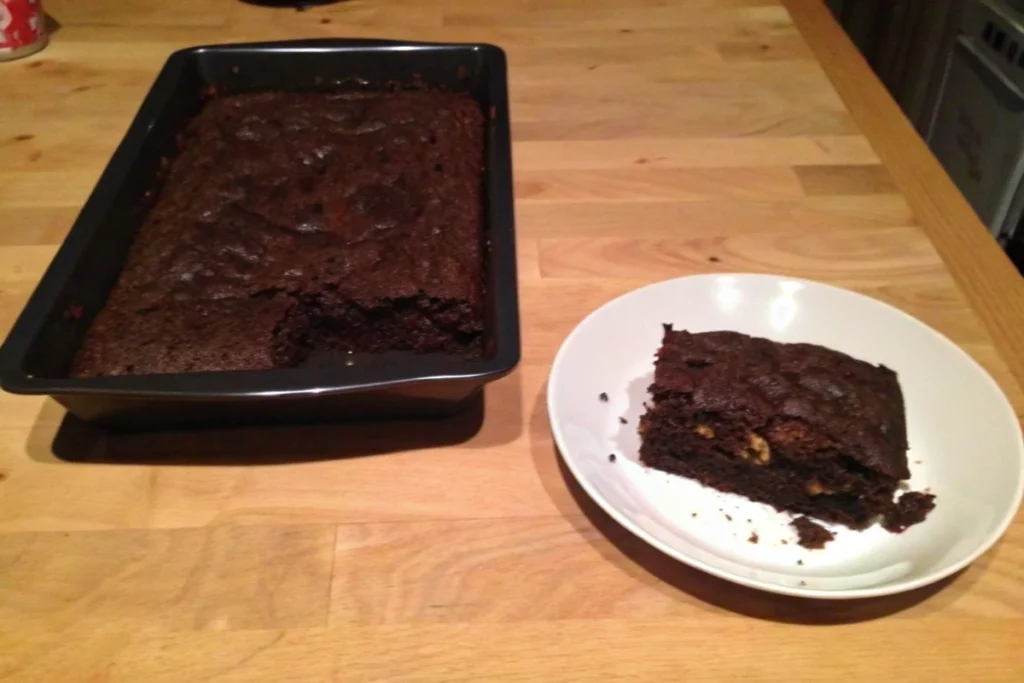 Brownies au beurre de cacahuètes et nutella