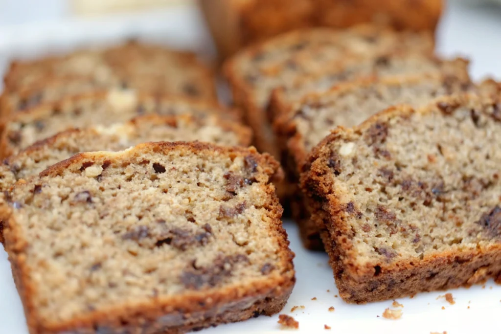 Cake du petit-déjeuner banane-chocolat