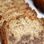 Cake du petit-déjeuner banane-chocolat