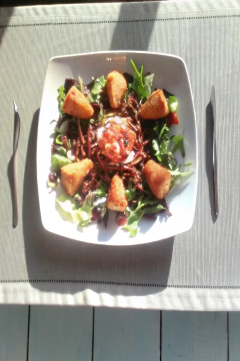 Camembert frit pané