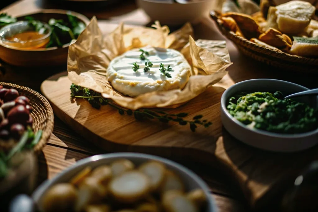 Camembert rôti au Airfryer