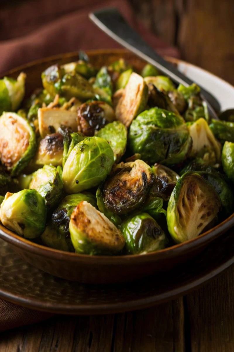 Choux de Bruxelles au Airfryer : Recette facile et gourmande ! 🌿✨