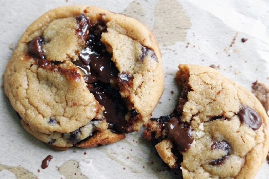 Cookie beurre de cacahuète et chocolat