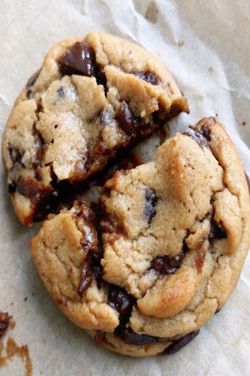 COOKIE BEURRE DE CACAHUÈTE ET CHOCOLAT : La Recette Ultime pour les Amateurs de Cookies ✨