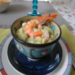 Coupe fraîcheur d'avocat crevette