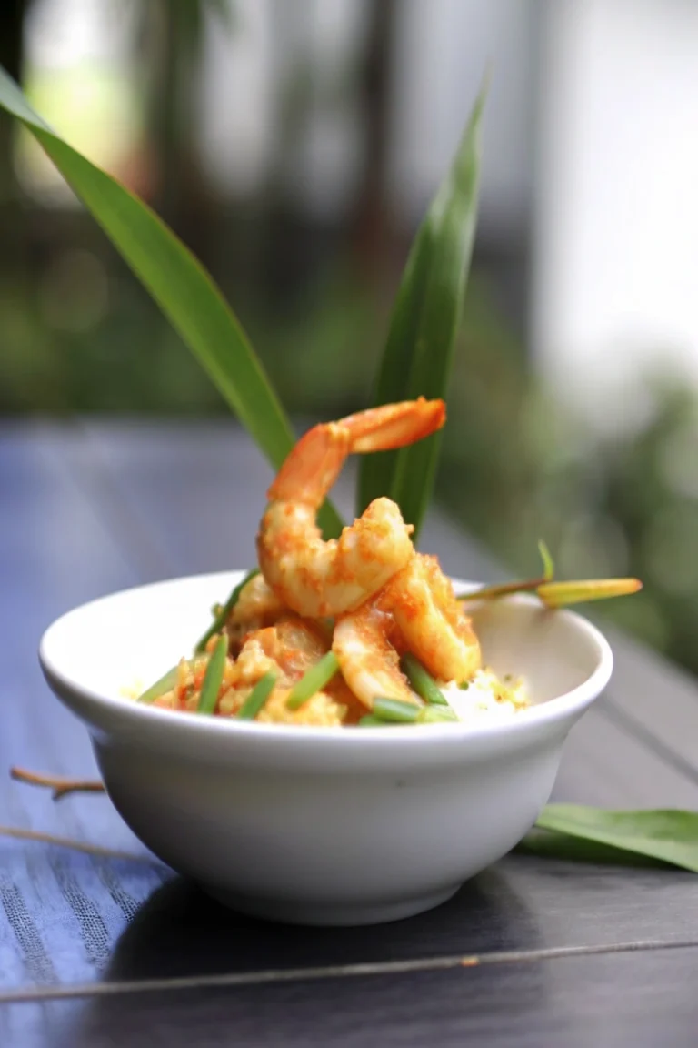 Crevettes au curry express