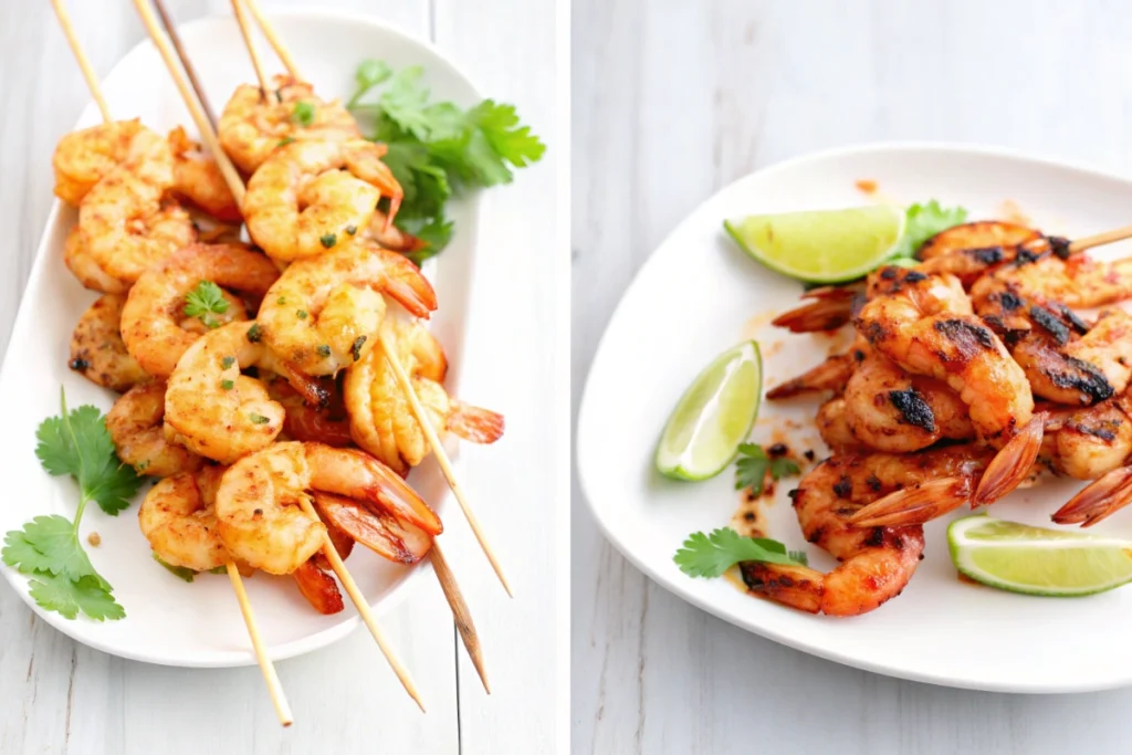 Crevettes poêlées à la coriandre et épices