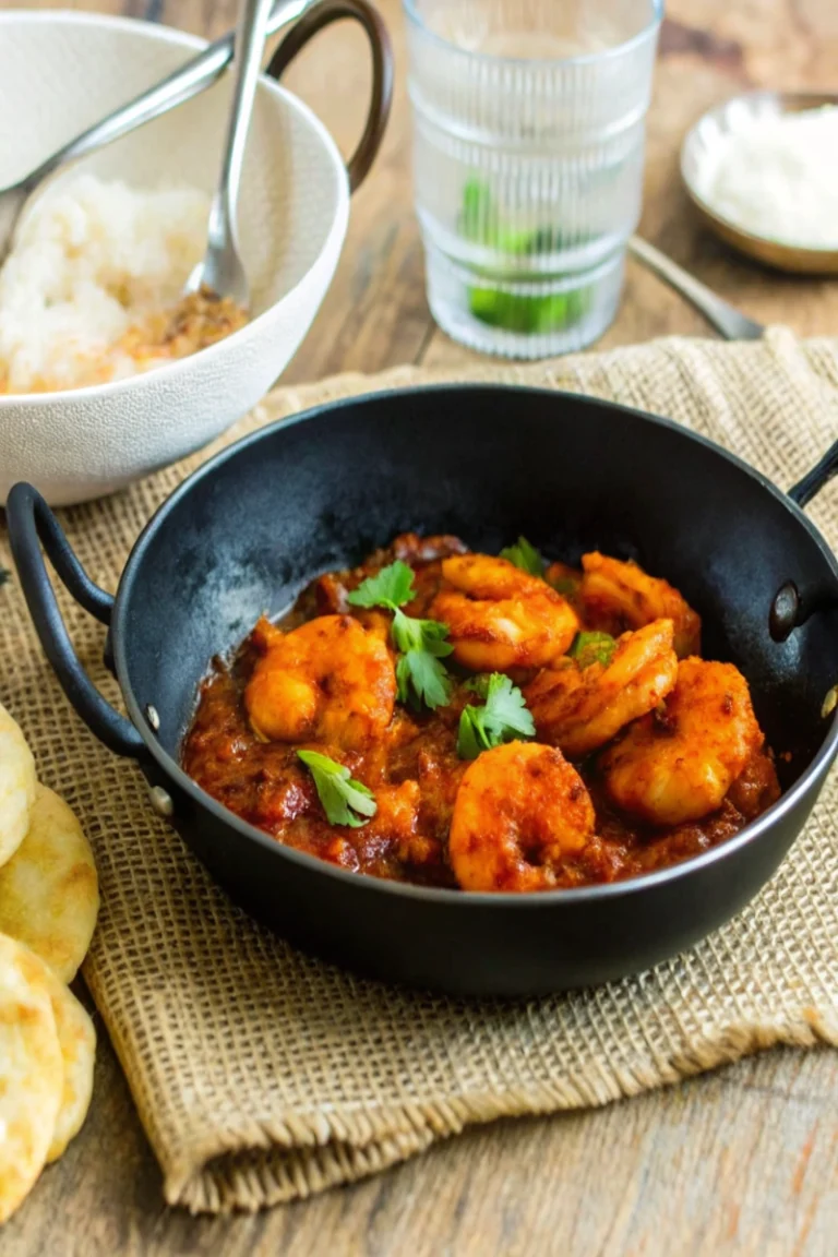 Curry de crevettes express