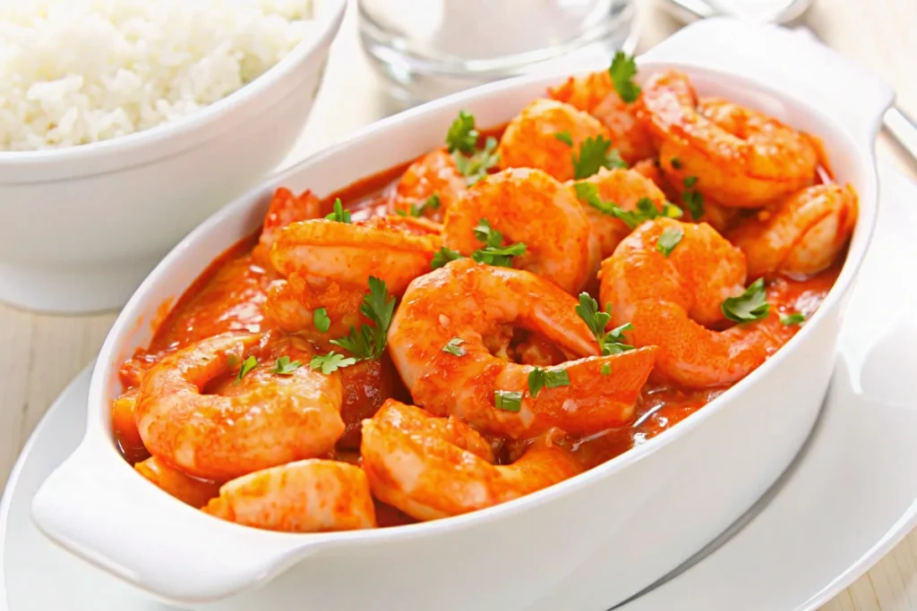 Dombré aux crevettes