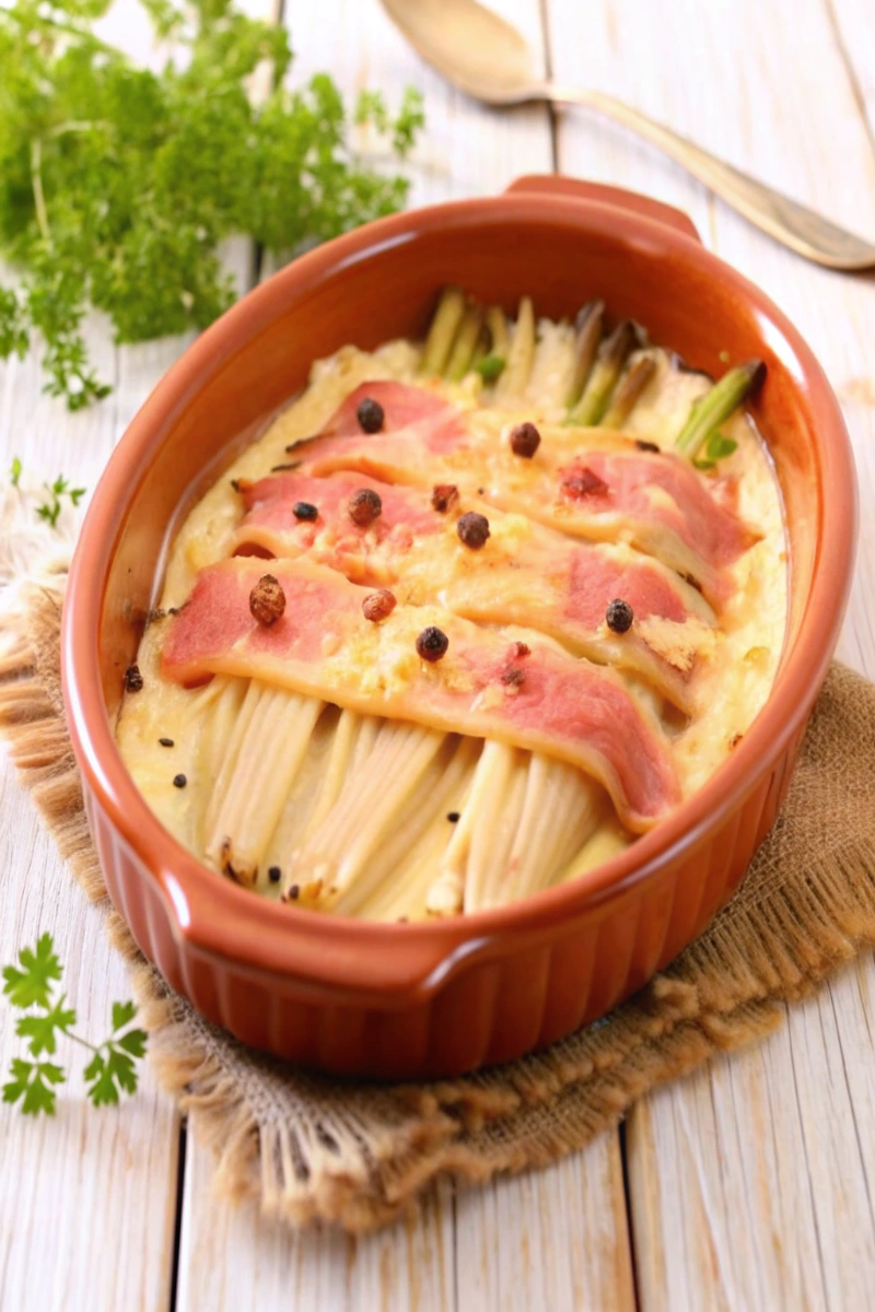 Endives au jambon