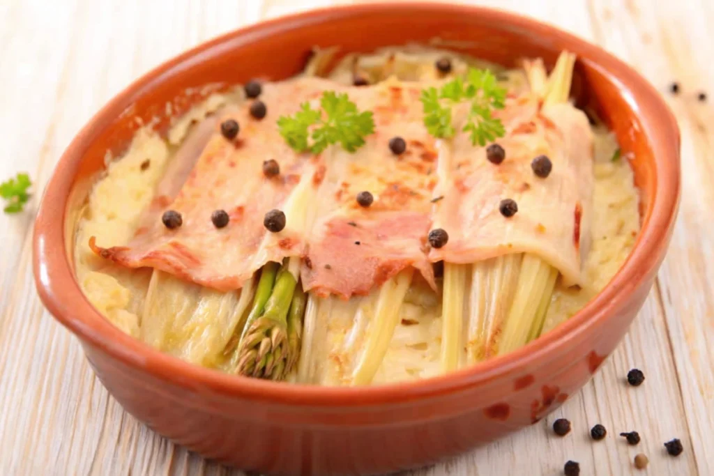 Endives au jambon
