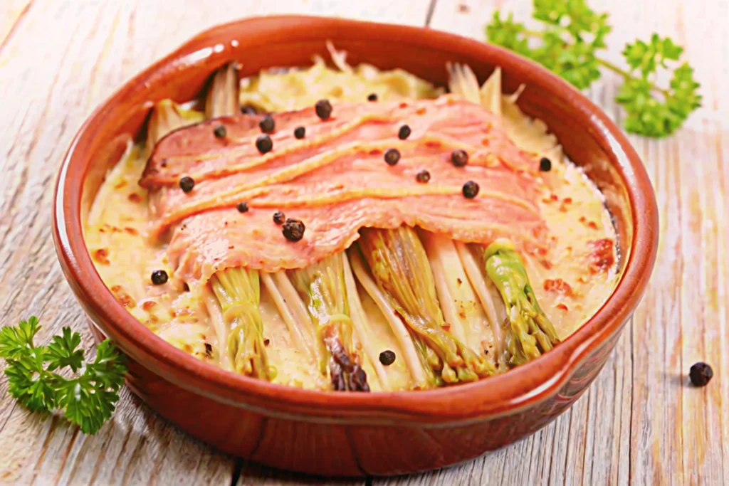 Endives au jambon