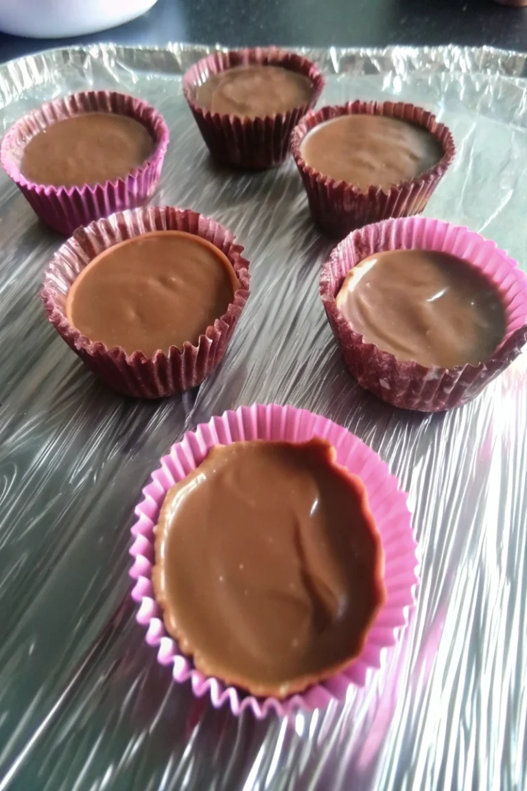 Gourmandise au chocolat et beurre de cacahuéte