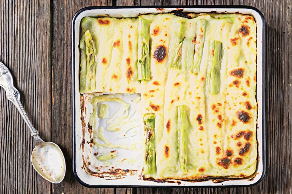 Gratin de poireaux