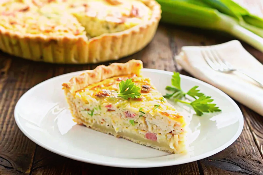 La tarte au poireaux trop bonne