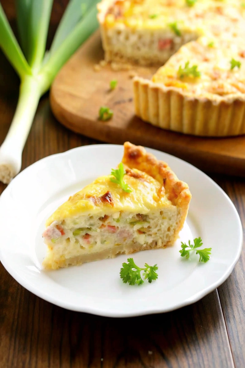 Découvrez la RECETTE ULTIME! La Tarte au Poireaux Trop Bonne