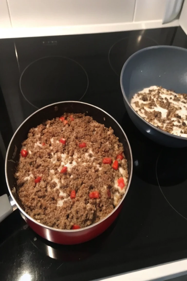 Lentilles à la viande hachée