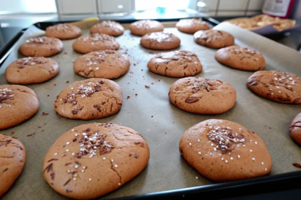 Les meilleurs Cookies aux pépites de chocolat et beurre de cacahuète
