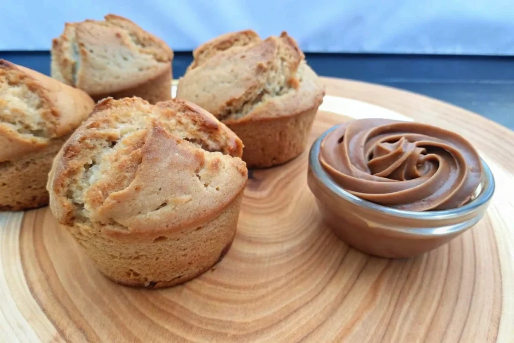 Muffins au beurre de cacahuètes