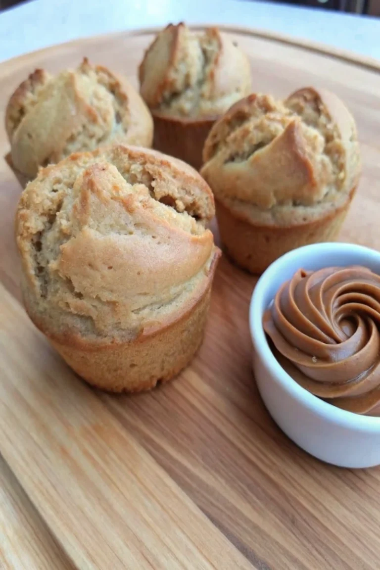 Muffins au beurre de cacahuètes