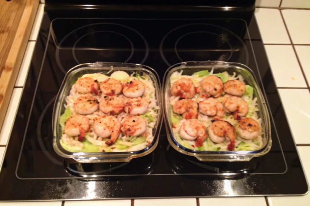 Noix de saint jacques sur lit de poireaux