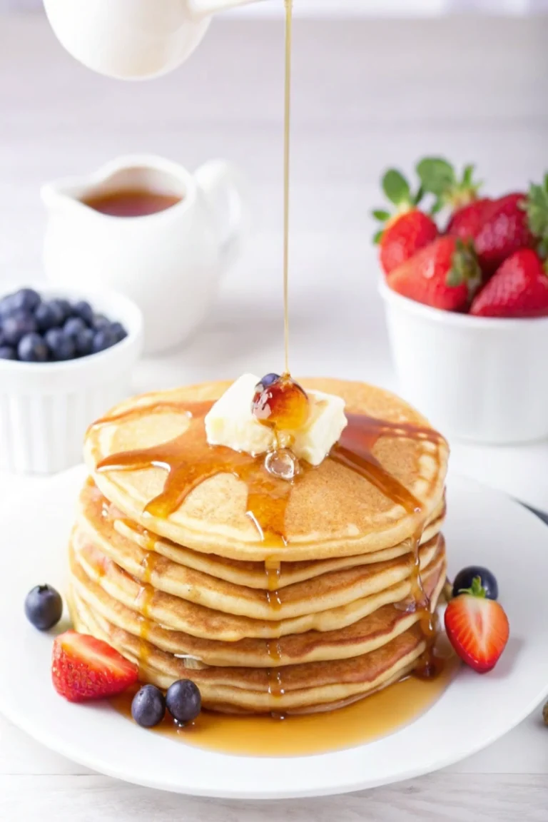 Pancakes au lait d'amande