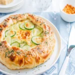 Pizza rustique à la courgette