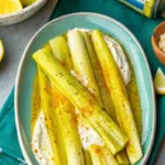 Poireaux minute vinaigrette au curry