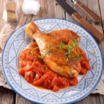 Poulet basquaise au Airfryer