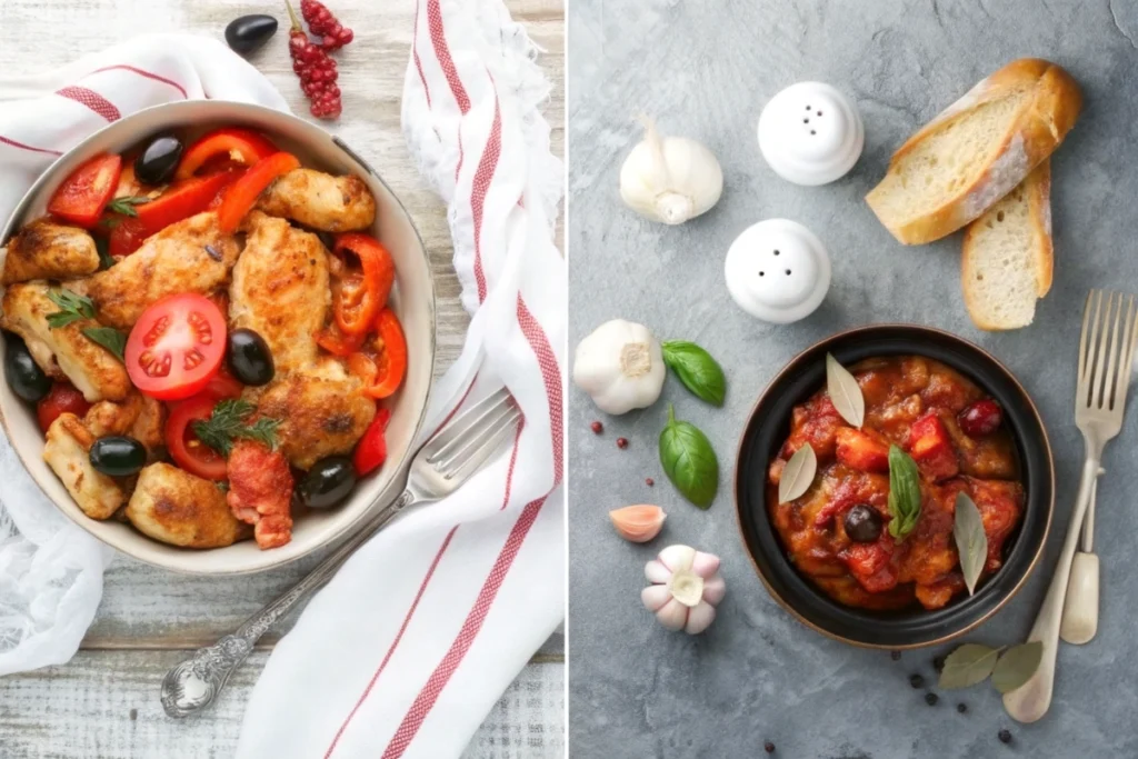 Poulet basquaise au Thermomix