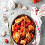 Poulet basquaise au Thermomix