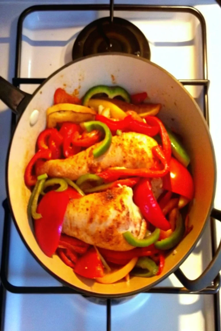 Poulet basquaise au chorizo