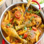 Poulet basquaise savoureux de Cyril Lignac