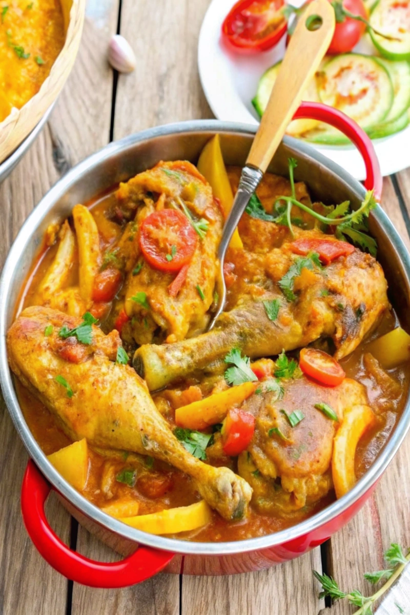 Poulet Basquaise Savoureux de Cyril Lignac : Facile, Épice & Incontournable! 🍗🔥