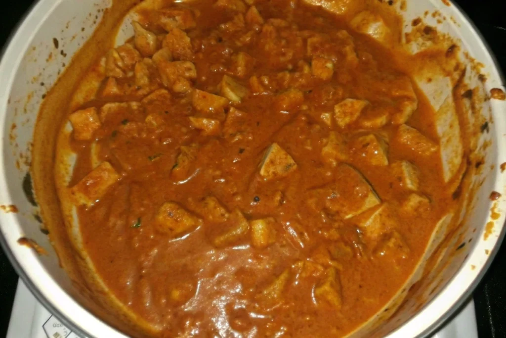 Poulet sénégalais au beurre de cacahuète