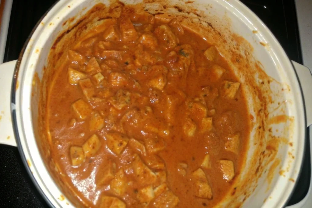 Poulet sénégalais au beurre de cacahuète