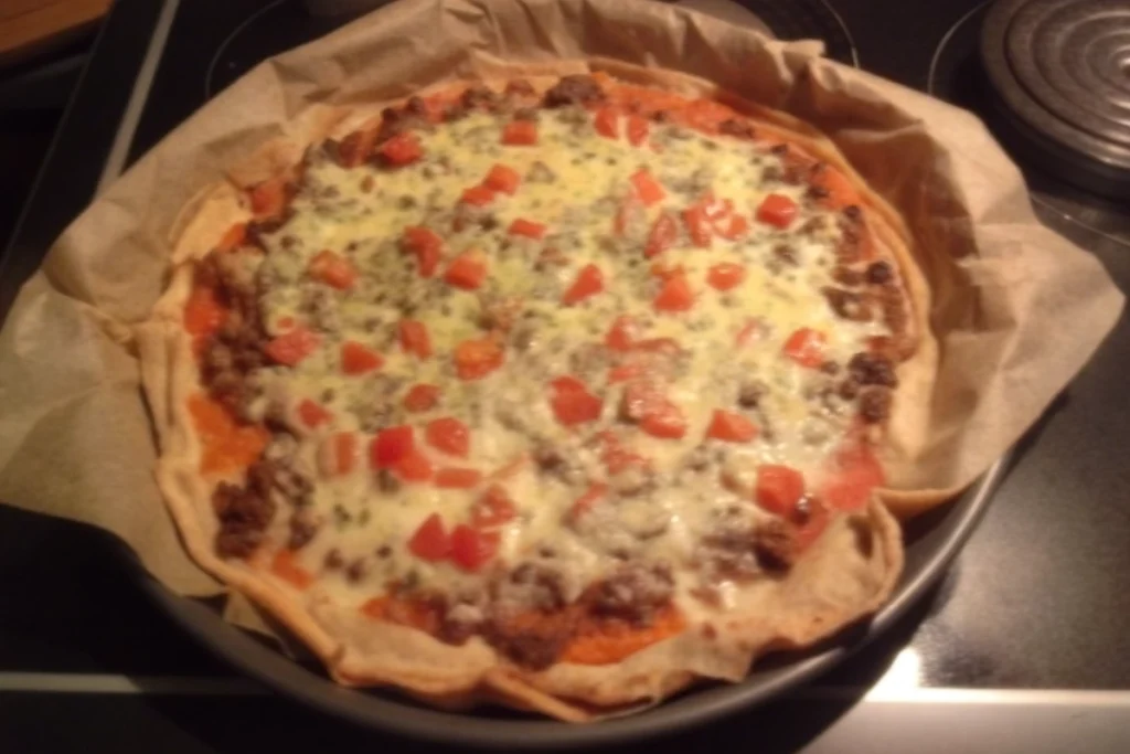 Quiche à la viande hachée