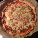 Quiche à la viande hachée