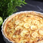Quiche poireaux chèvre lardons