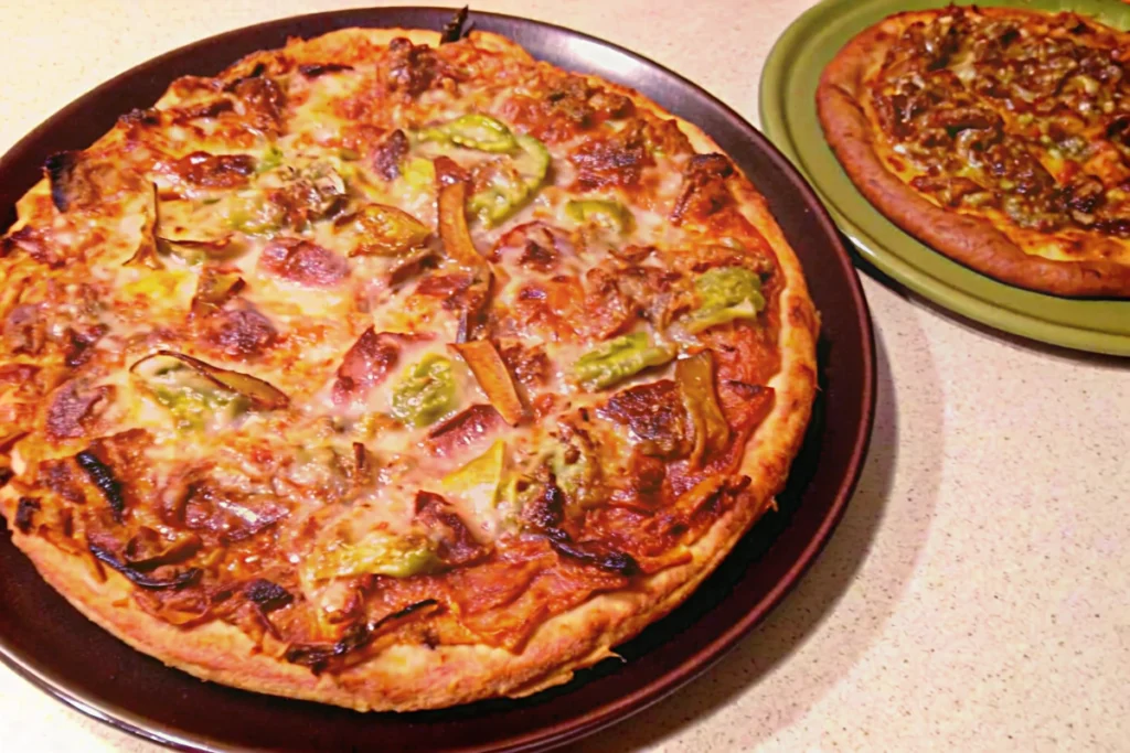 Quiche roquefort et poireaux