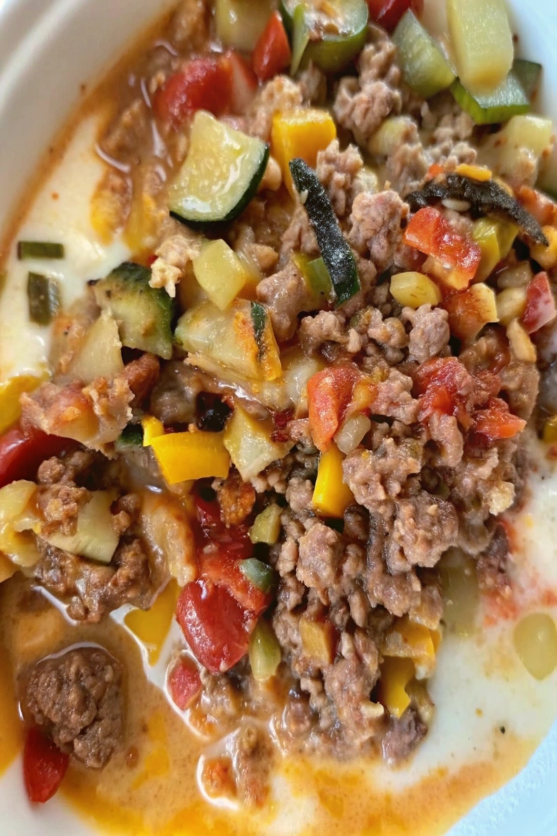 Ratatouille à La Viande Hachée Facile & Gourmande! Recette Simple