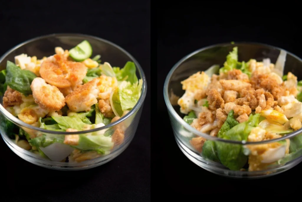 Recette Salade césar au poulet light